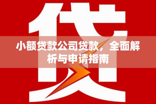 鹰手营子矿区小额贷款公司贷款，全面解析与申请指南