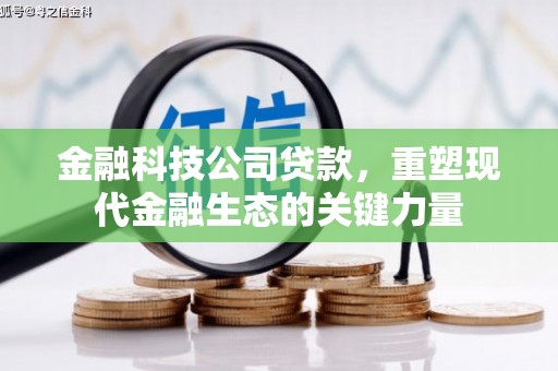 鹰手营子矿区金融科技公司贷款，重塑现代金融生态的关键力量