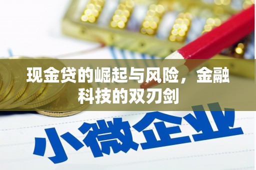 鹰手营子矿区现金贷的崛起与风险，金融科技的双刃剑